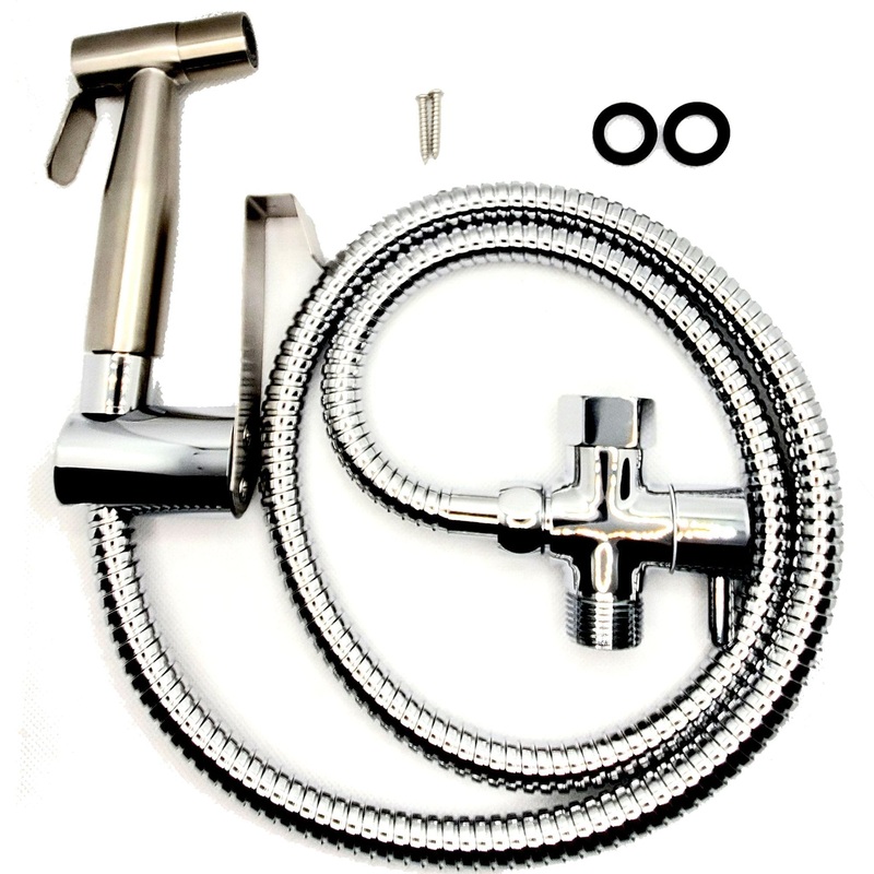 Aim to Wash! Stainless Steel Handheld Bidet Sprayer